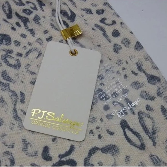 PJ Salvage leopard pajama shorts. Large. - Picture 4 of 6